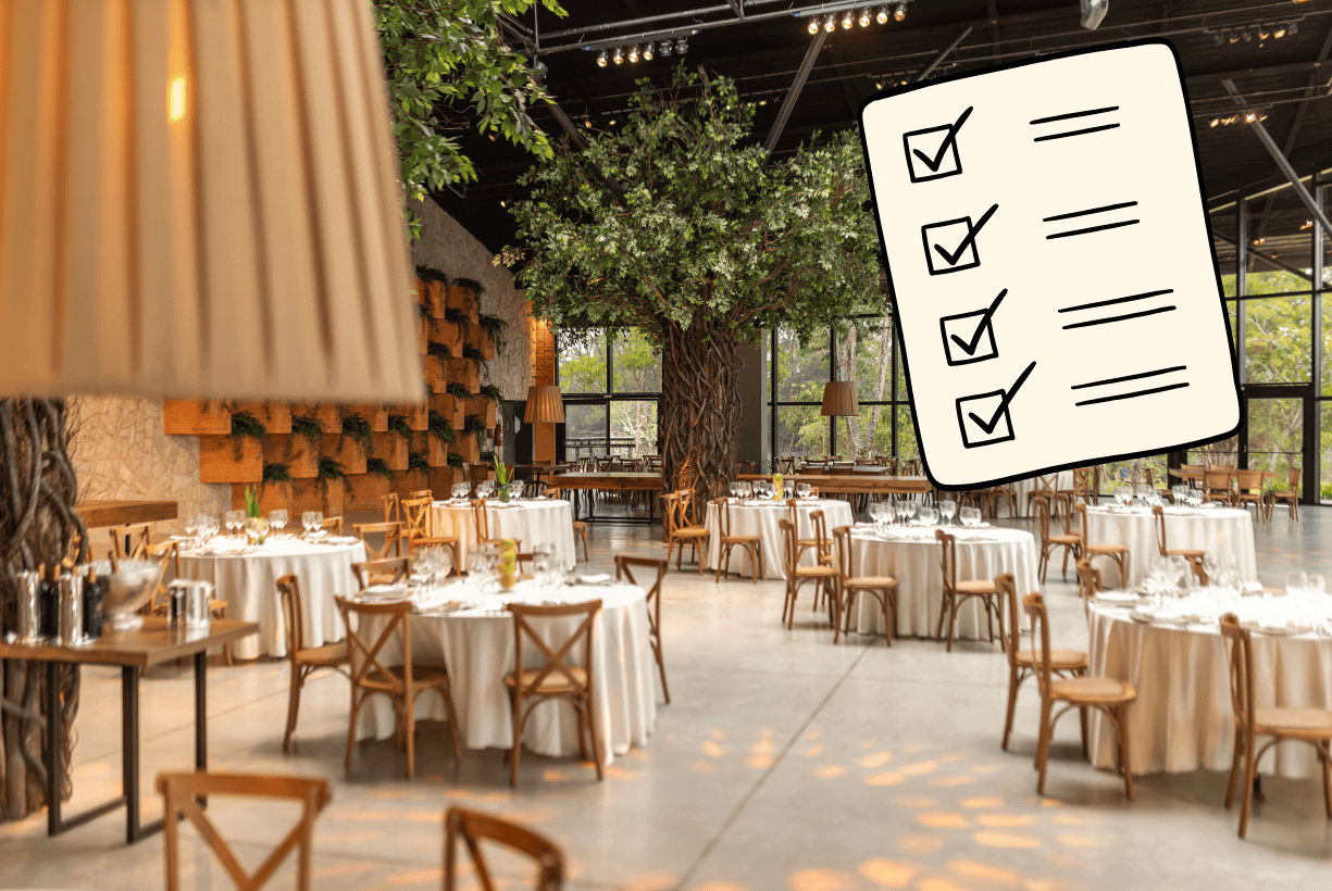 Checkliste Hochzeitslocation – Die 22 wichtigsten Fragen für Brautpaare