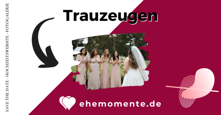 Trauzeugen Hochzeitshomepage - Vorschaubild